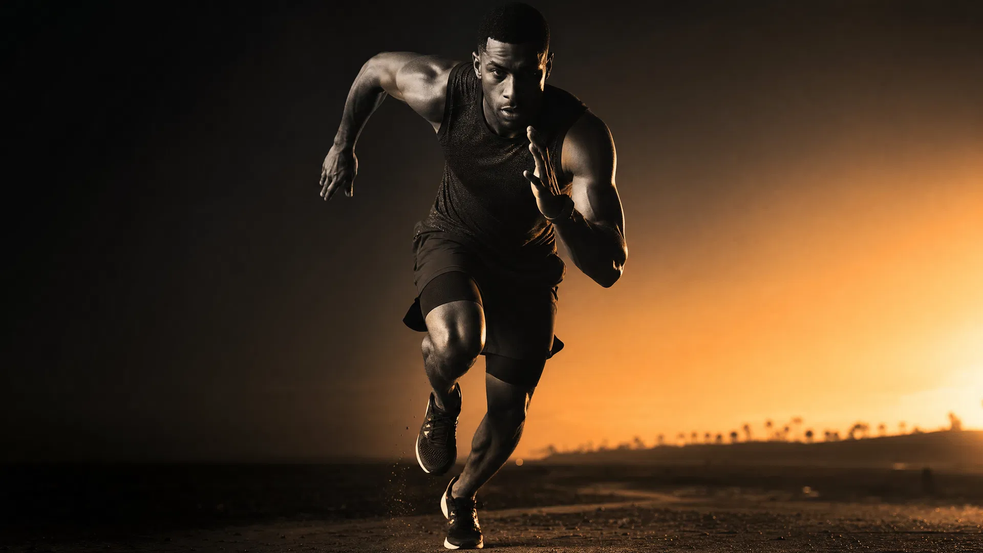 Atleta em ação