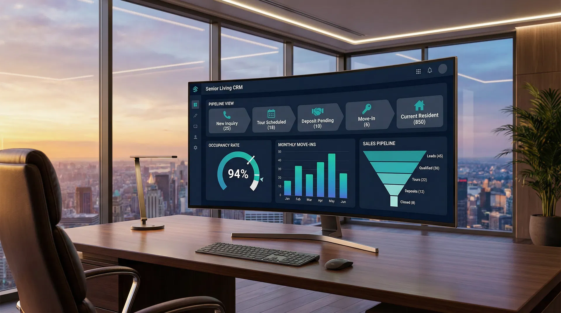 PathlyCRM Enterprise Dashboard