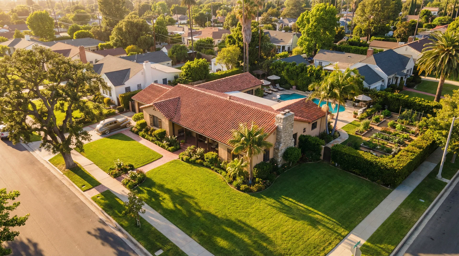 4704 E Centralia St aerial view