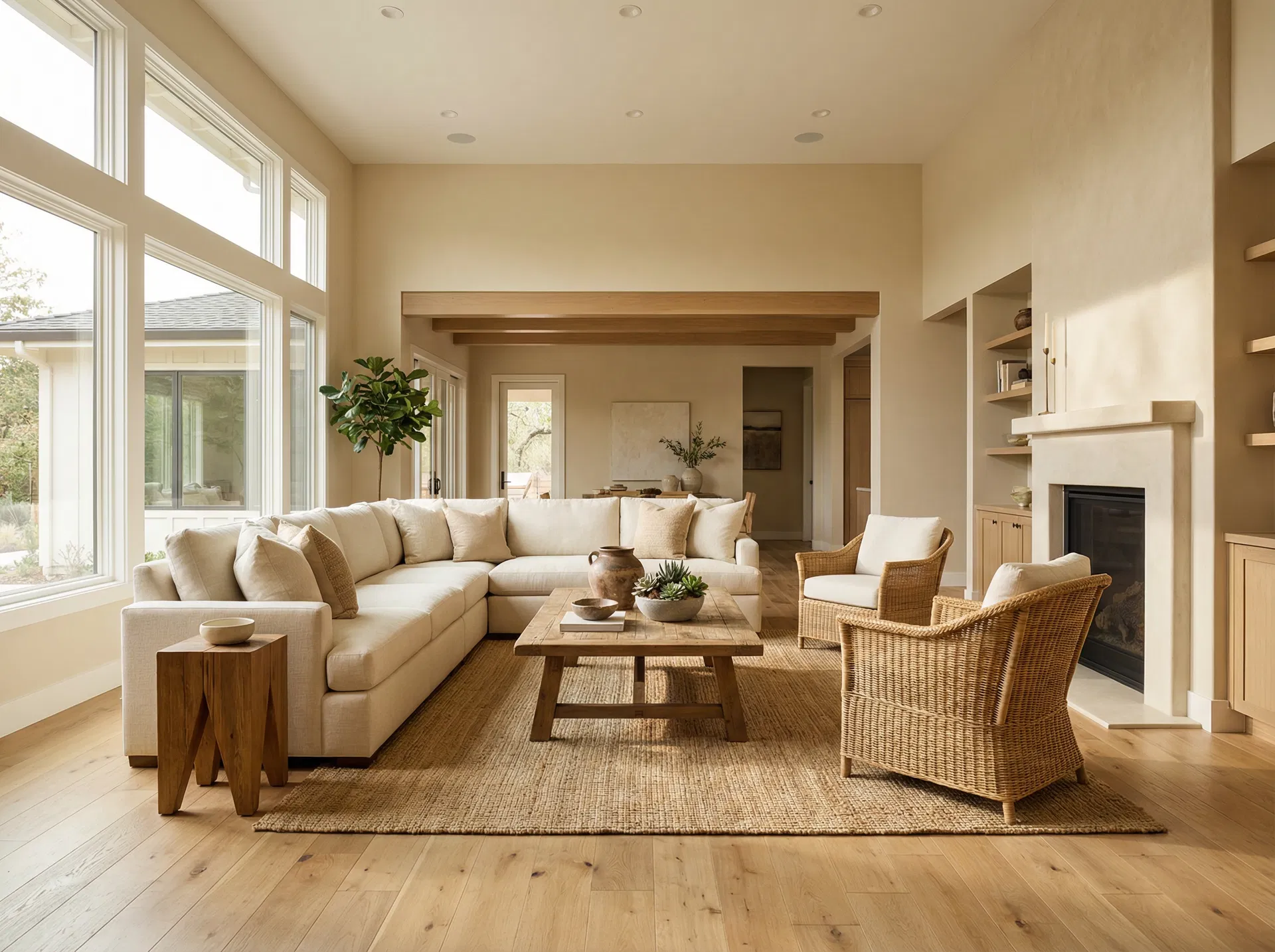 Main living area — Spacious open-plan layout