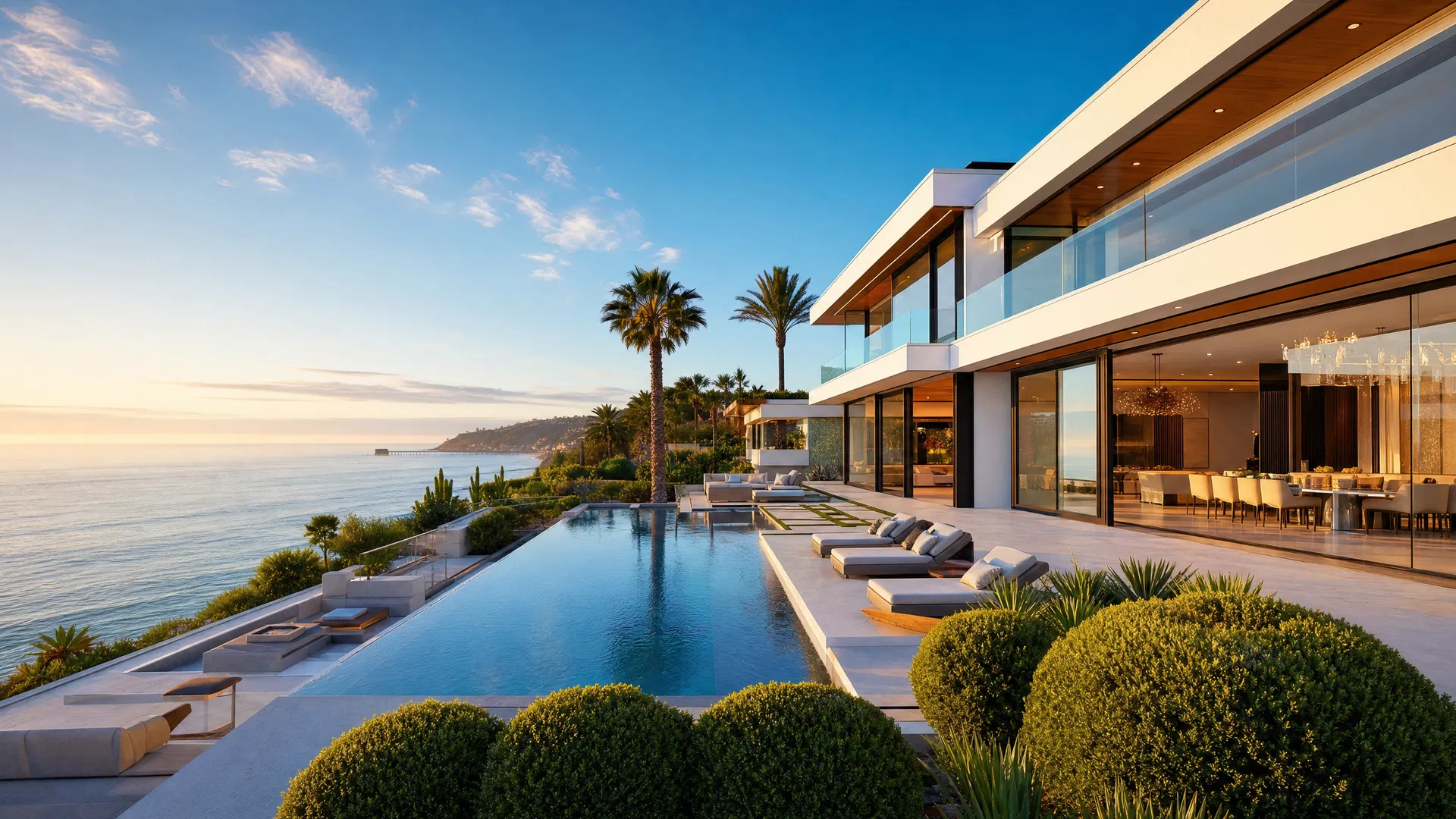 Malibu Oceanfront Modern Estate