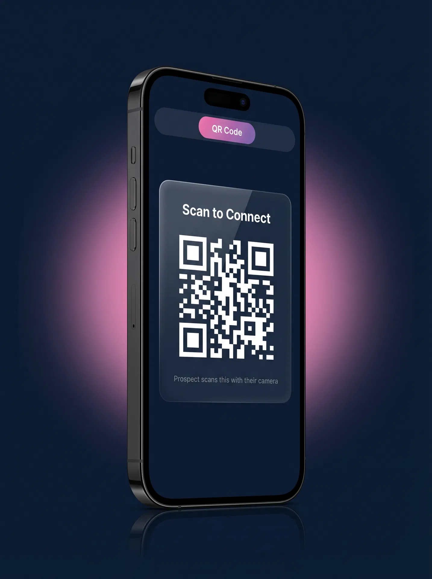 QR code screen