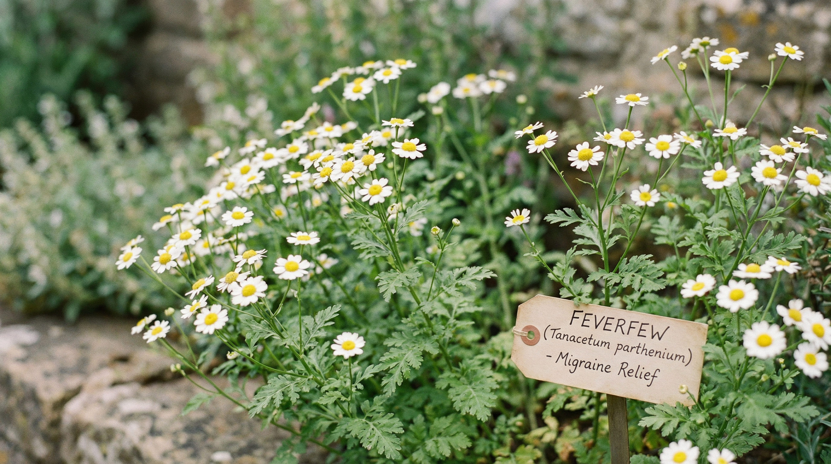 Feverfew - Natural remedy for Migraine, Headache, Fever