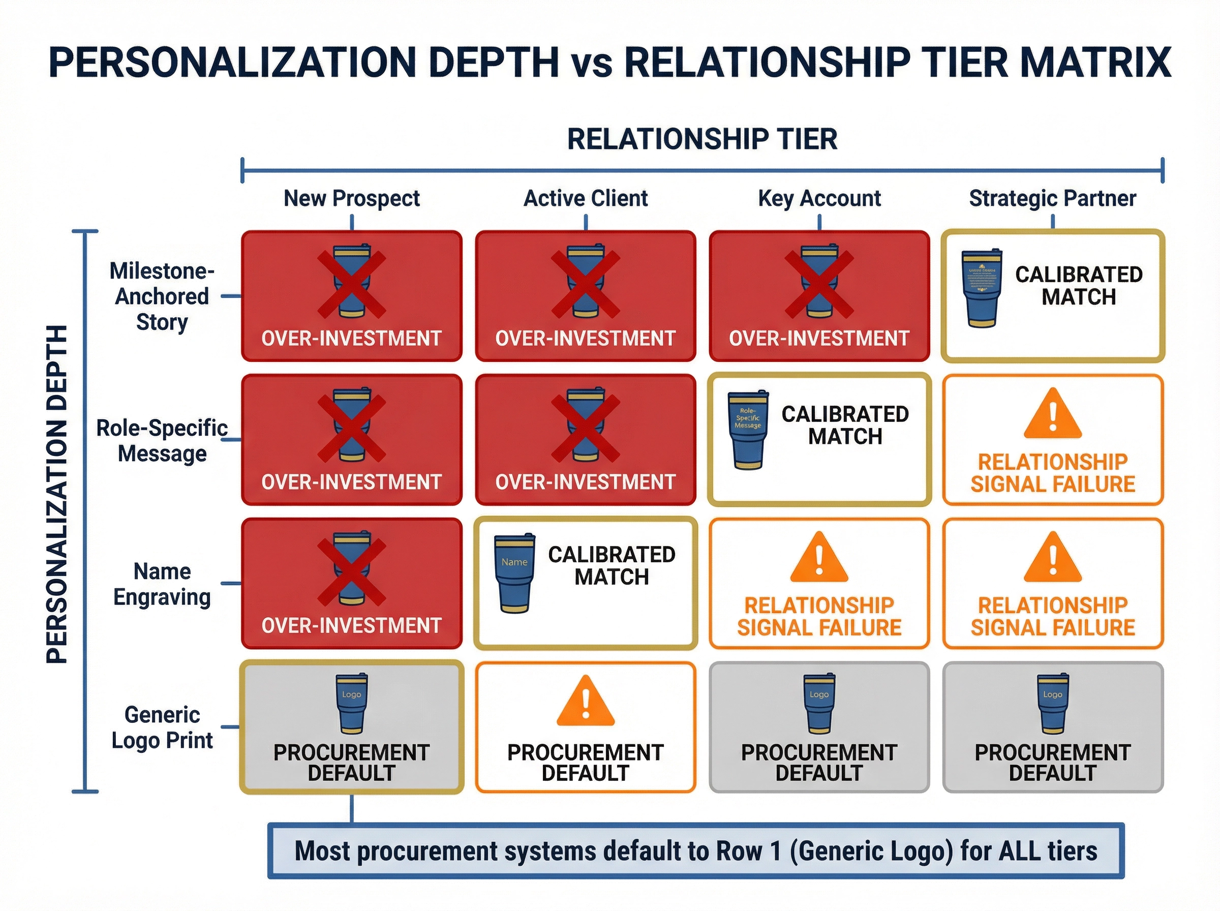 Why Logo Engraving on Custom Drinkware Is Not Personalization for Strategic Partners