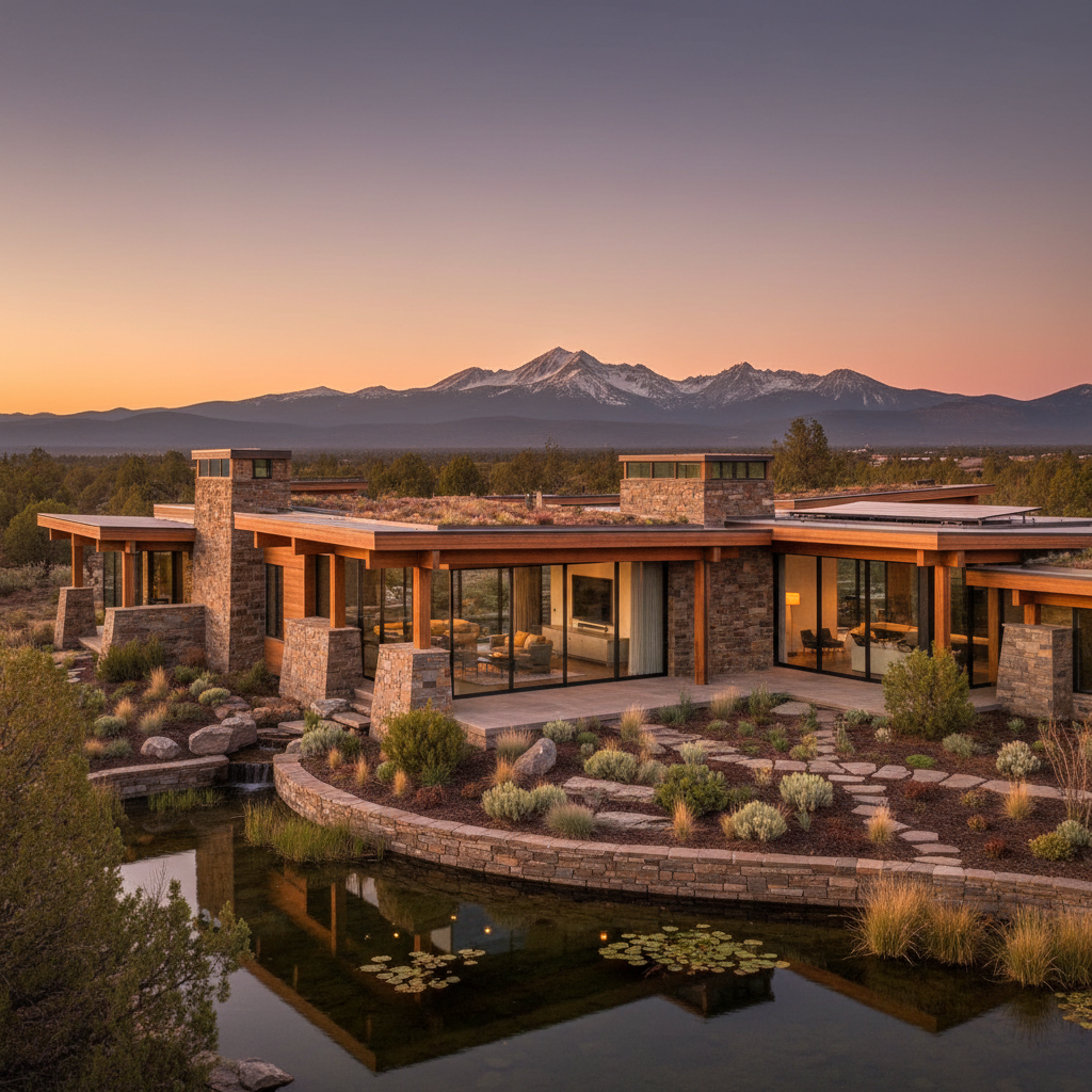 Building a Sustainable Future: Your Guide to Eco-Friendly Homes in Central Oregon - Sustainability article by Kevin Rea, Central Oregon luxury home builder serving Brasada Ranch, Tetherow, Pronghorn