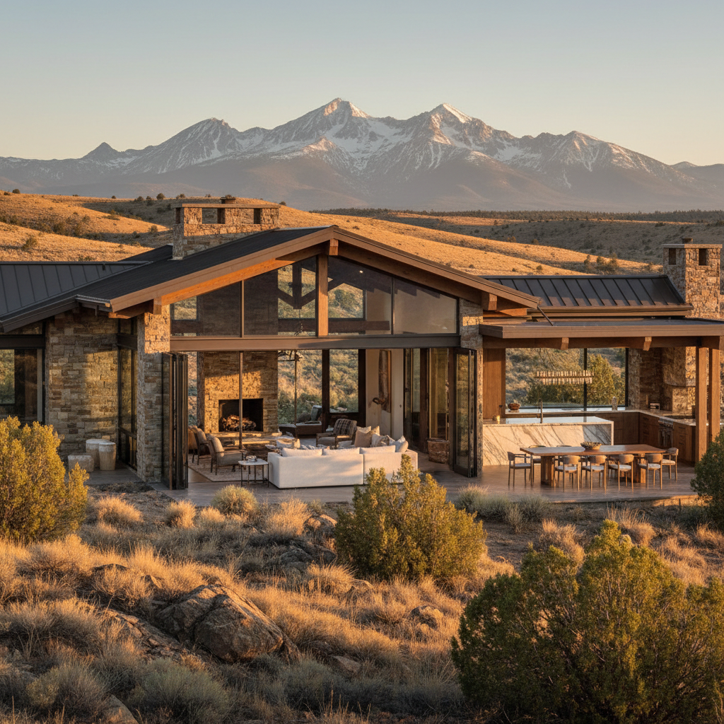 Mastering Interior Design in Bend Oregon: High Desert Aesthetic Meets Mountain Modern Luxury - Interior Design article by Kevin Rea, Central Oregon luxury home builder serving Brasada Ranch, Tetherow, Pronghorn