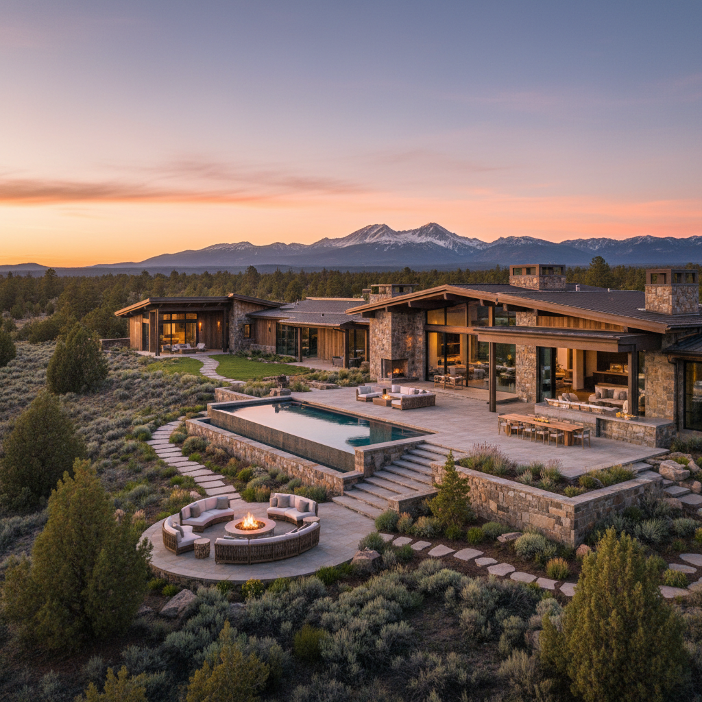 Mastering Outdoor Living Design in Bend and Central Oregon: Custom Spaces for the High Desert - Outdoor Living article by Kevin Rea, Central Oregon luxury home builder serving Brasada Ranch, Tetherow, Pronghorn