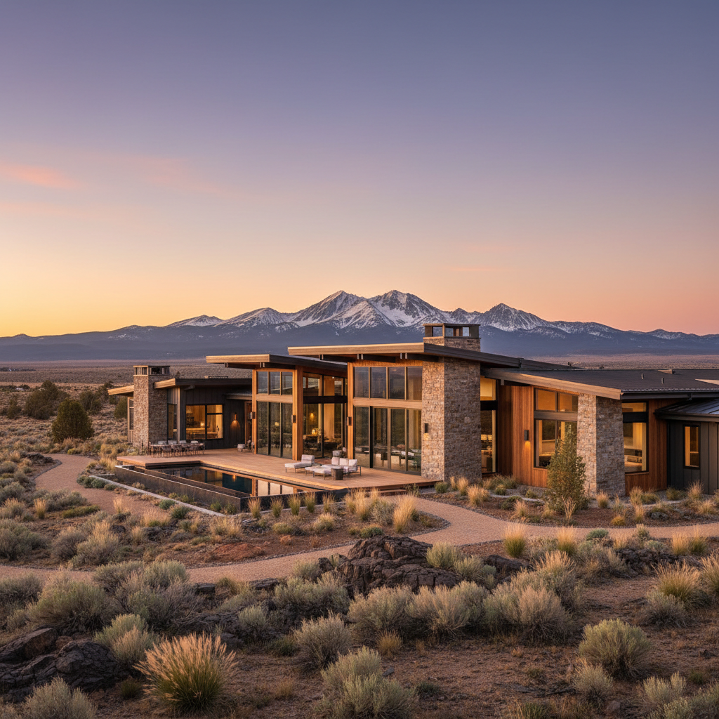 Designing Your Dream: Mountain Modern Homes in Bend and Central Oregon - Mountain Modern Design article by Kevin Rea, Central Oregon luxury home builder serving Brasada Ranch, Tetherow, Pronghorn