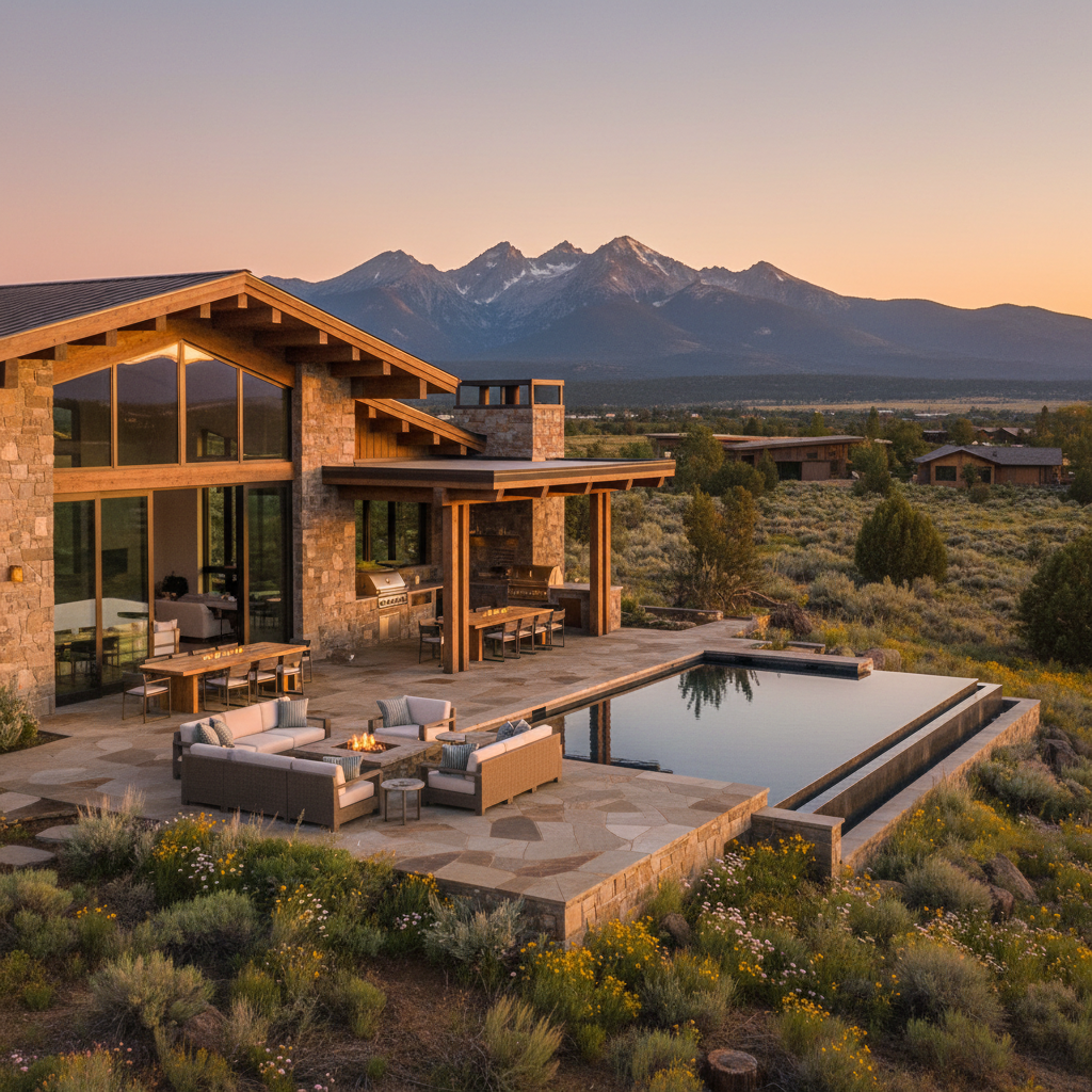 Elevating Outdoor Living in Bend Oregon: Custom Designs for the High Desert Lifestyle - Outdoor Living in Central Oregon by Kevin Rea, Bend Oregon luxury home builder