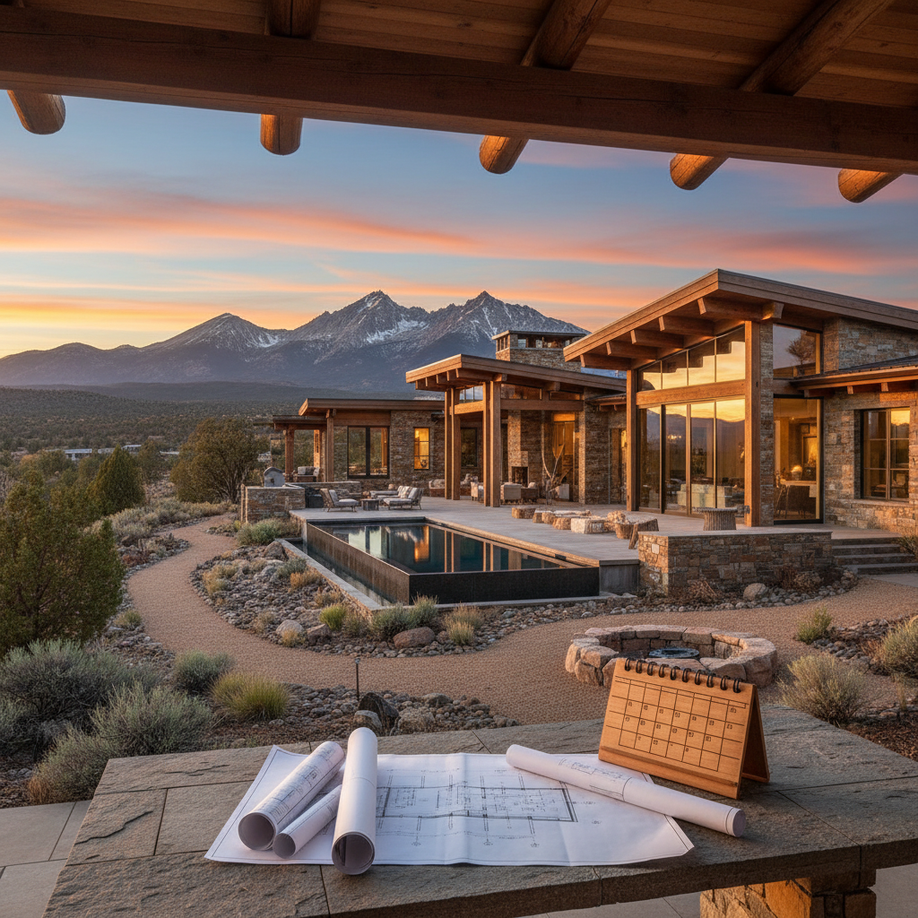 Mastering Your Custom Home Building Timeline: A Central Oregon Guide - Timeline Planning article by Kevin Rea, Central Oregon luxury home builder serving Brasada Ranch, Tetherow, Pronghorn