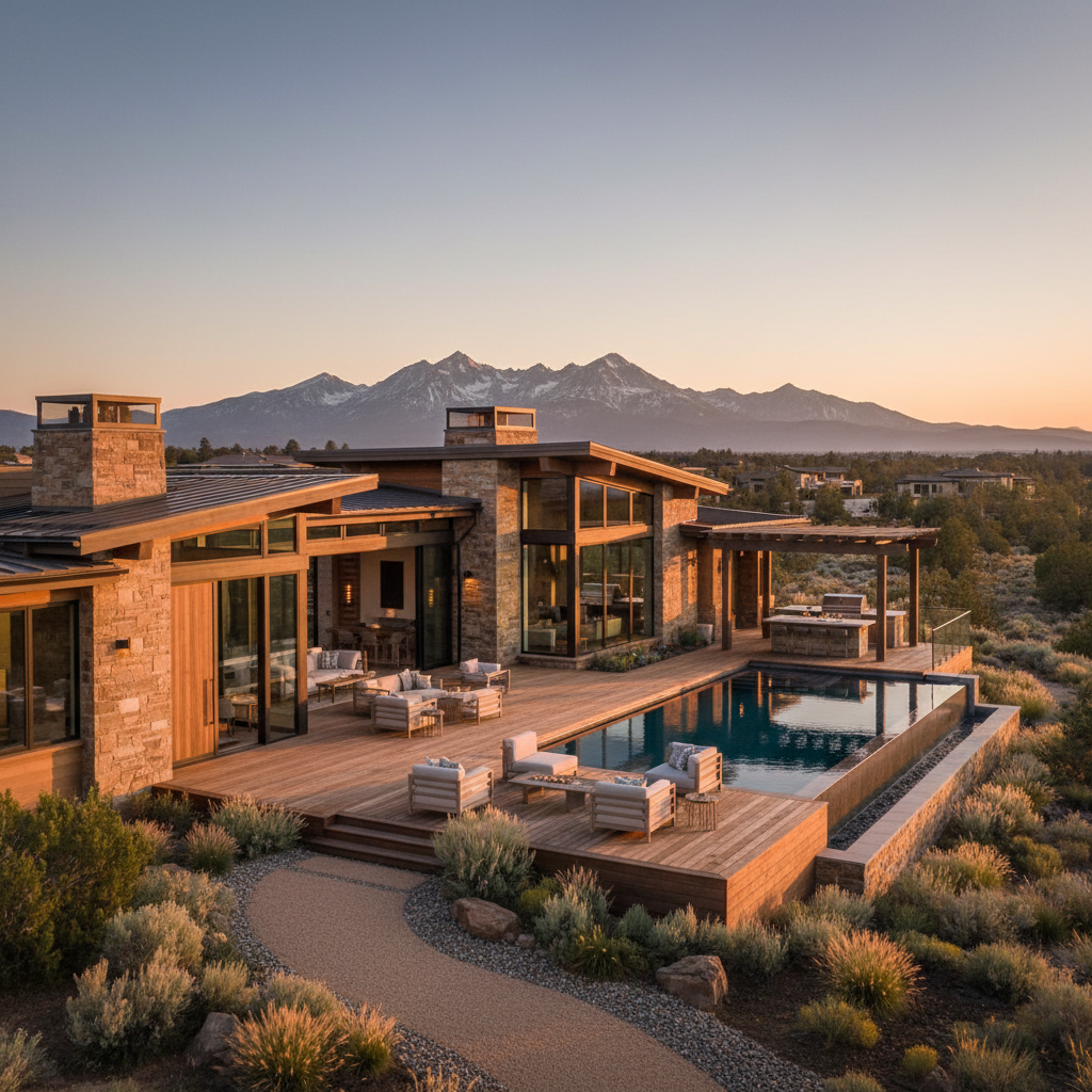Elevate Your Lifestyle: The Ultimate Guide to Outdoor Living Design in Bend, Oregon - Outdoor Living article by Kevin Rea, Central Oregon luxury home builder serving Brasada Ranch, Tetherow, Pronghorn