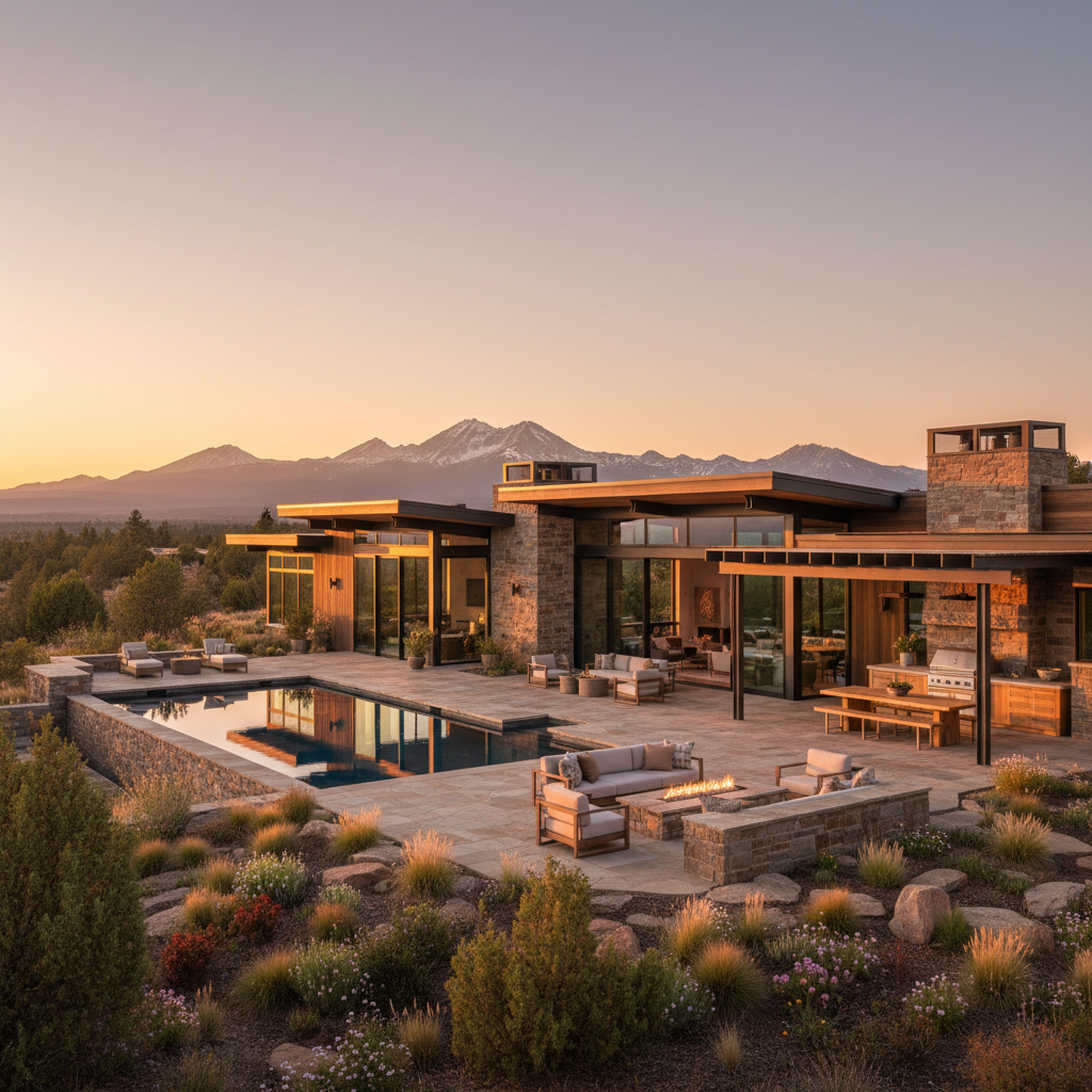 Elevate Your Home: Expert Outdoor Living Design in Bend and Central Oregon - Outdoor Living article by Kevin Rea, Central Oregon luxury home builder serving Brasada Ranch, Tetherow, Pronghorn