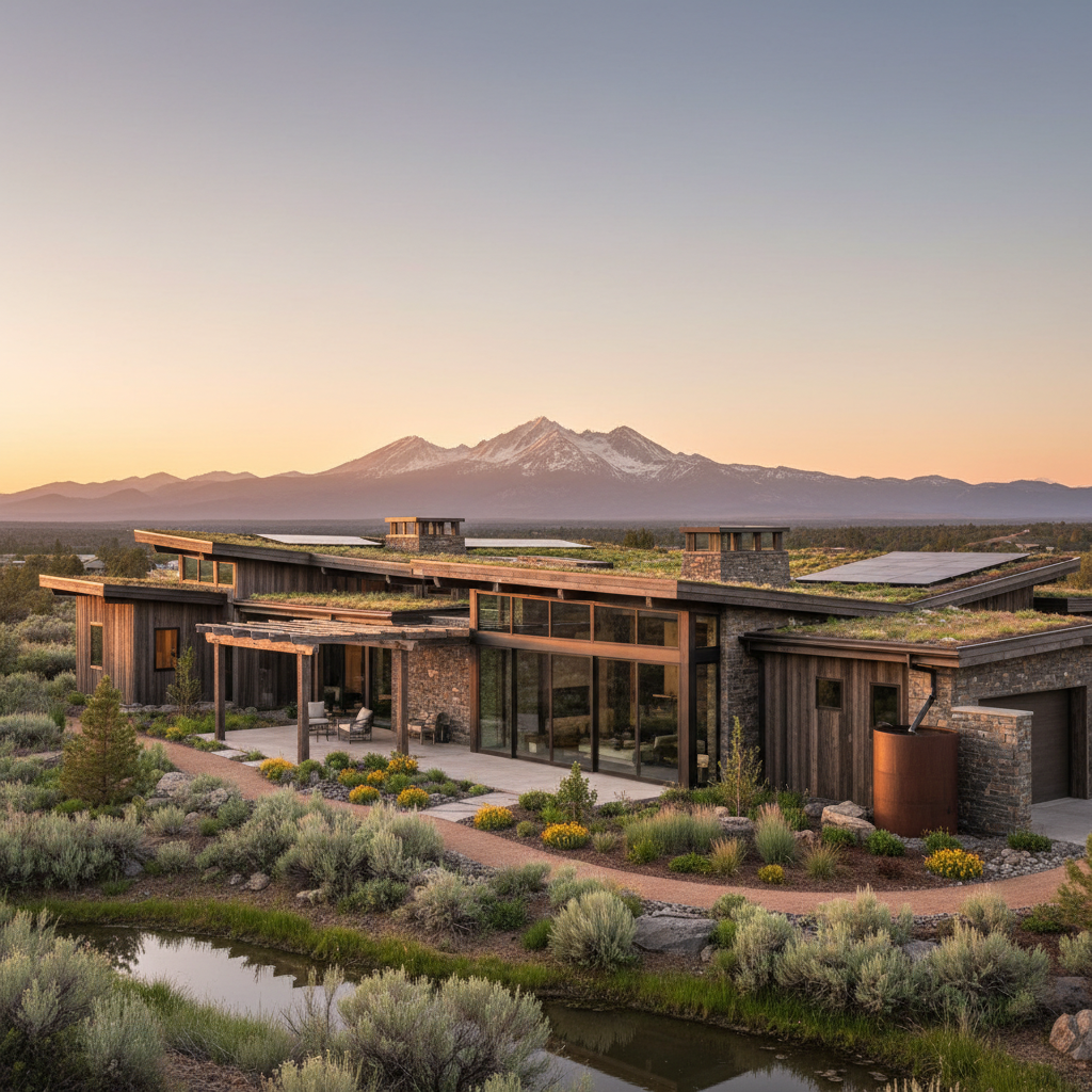 Building a Greener Future: Sustainable Building in Oregon with Rea Co Homes - Sustainability article by Kevin Rea, Central Oregon luxury home builder serving Brasada Ranch, Tetherow, Pronghorn
