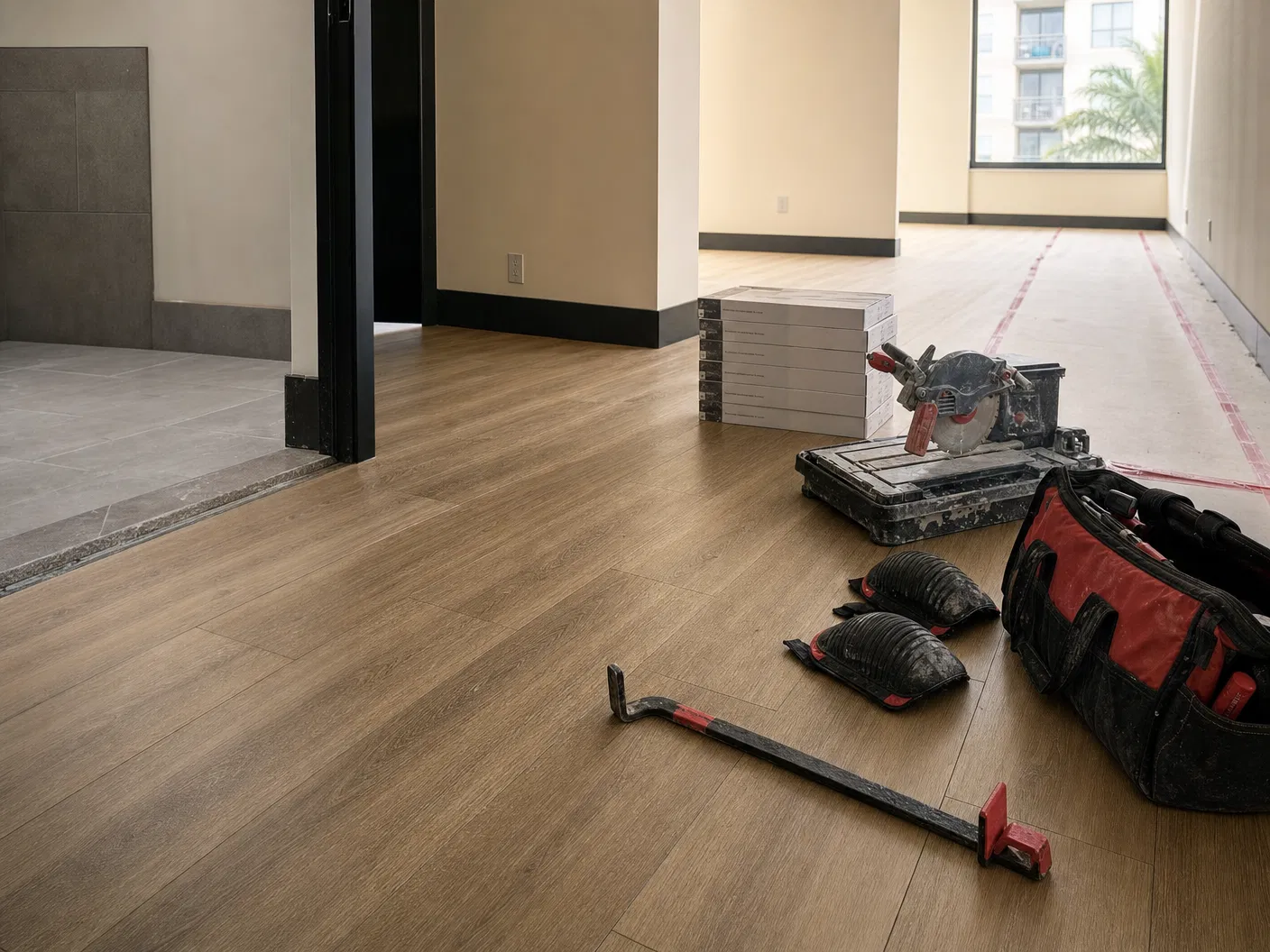 Flooring, Tile, Concrete & Wood service example