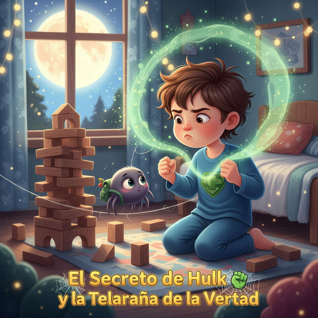 Illustration for El Secreto de Hulk y la Telaraña de la Verdad