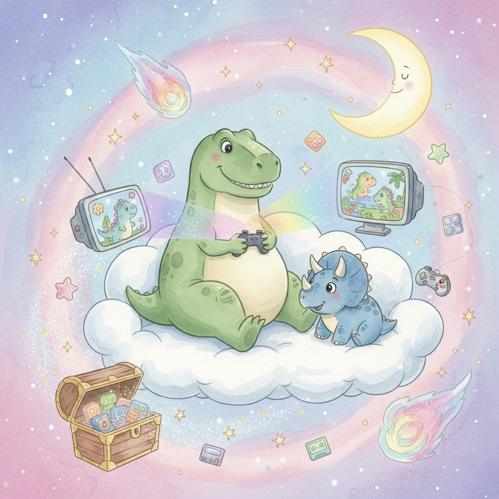 El Tiranosaurio Rex y el Control Remoto Perdido