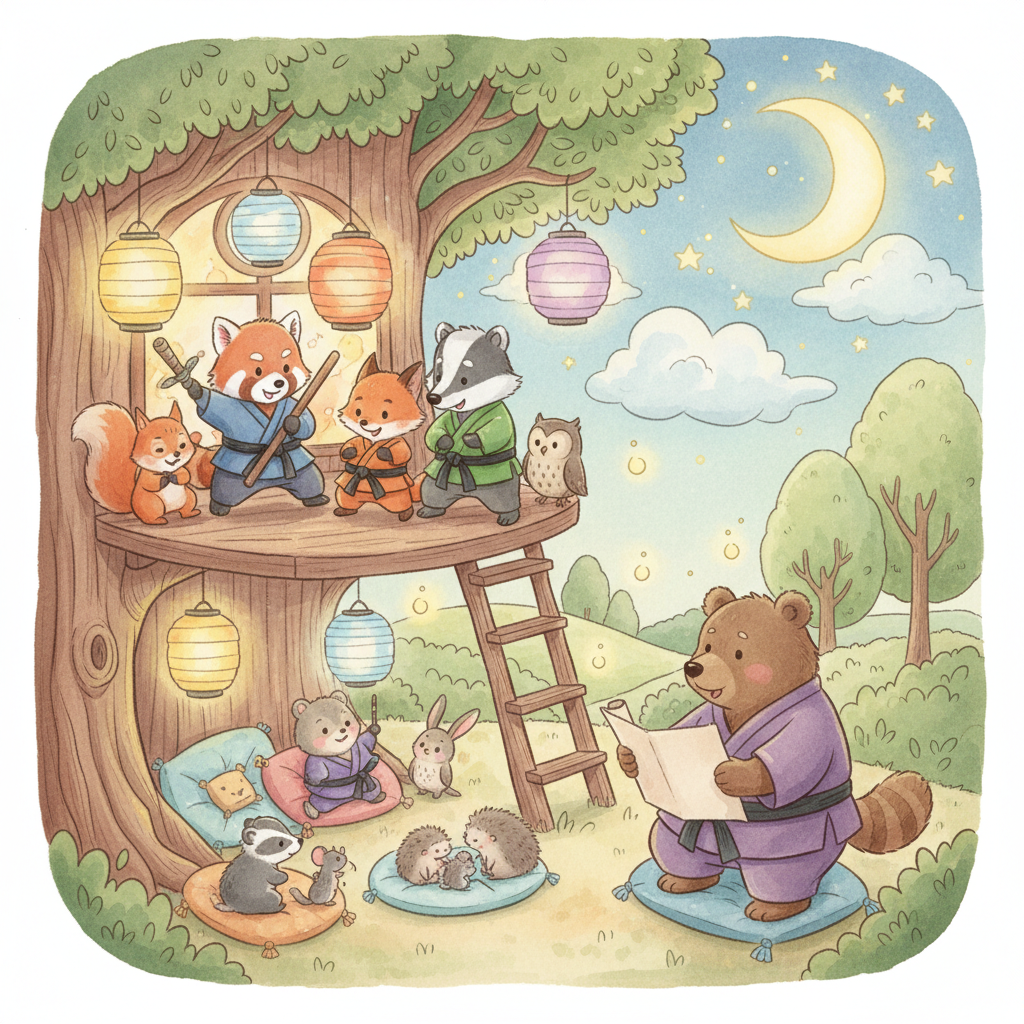 The Animal Parliament of Kenji's Backyard