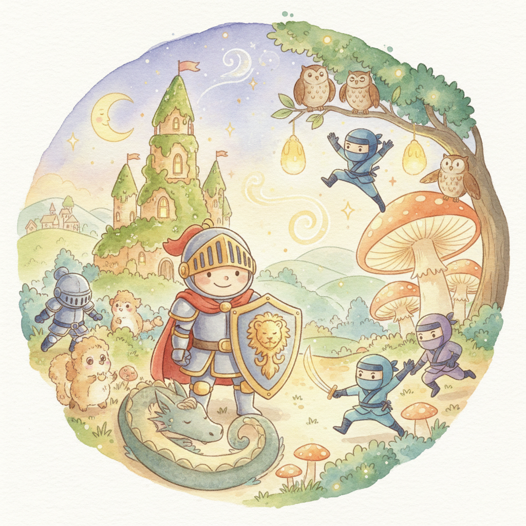 El Caballero Bloqueador y el Golem Glotón