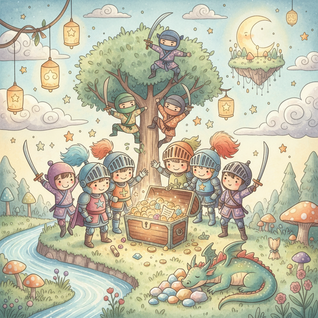 El Caballero Estelar y el Tesoro del Cometa