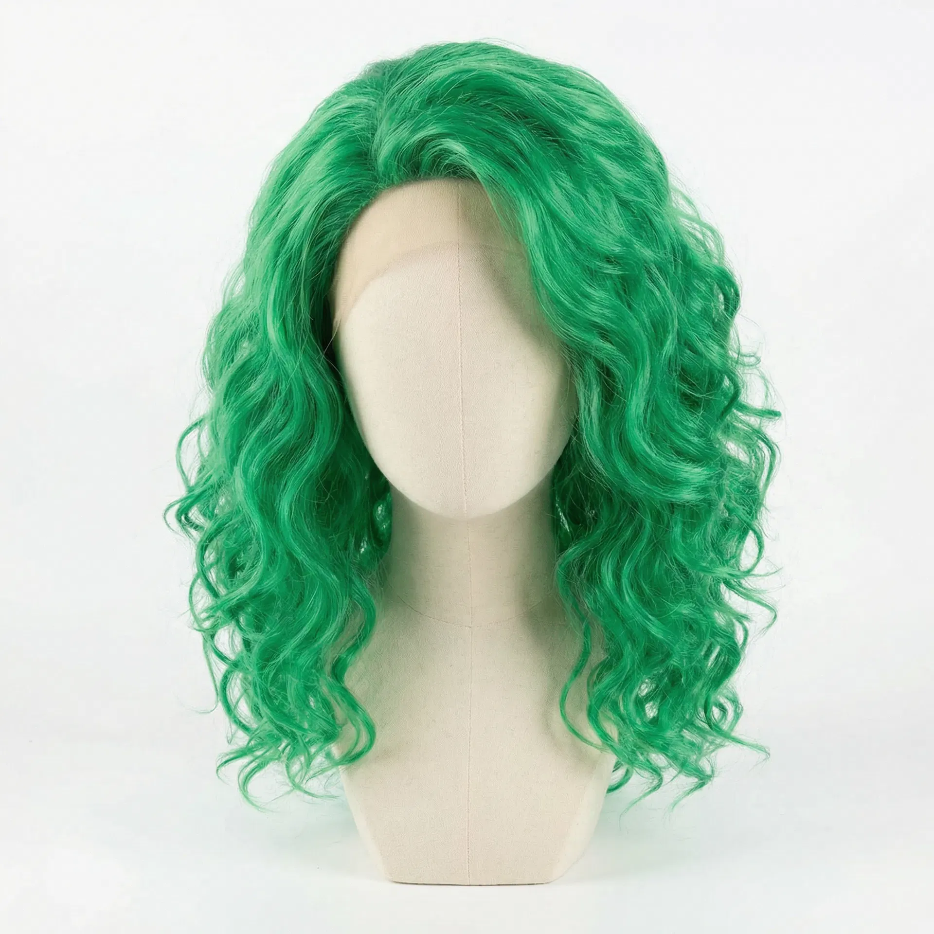 Green Costume Wig