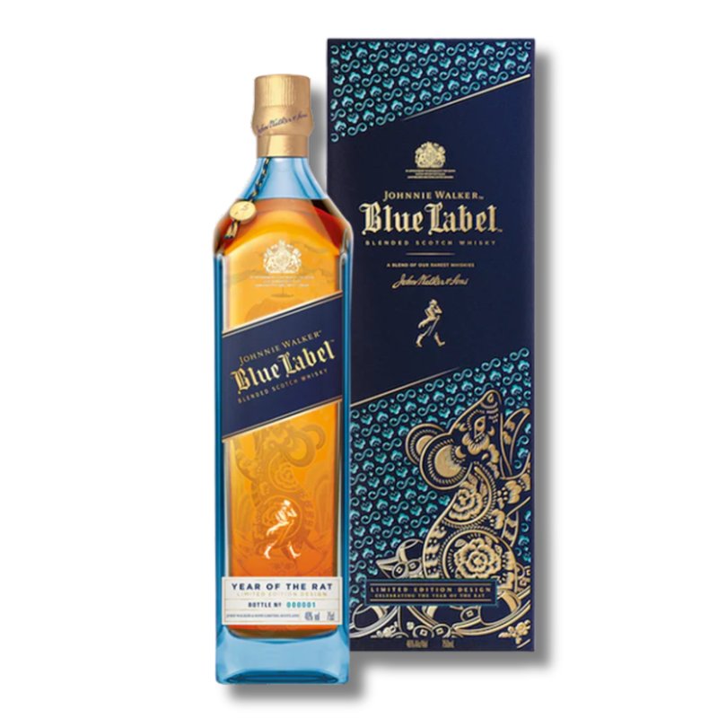 約翰走路 藍牌 鼠年紀念瓶