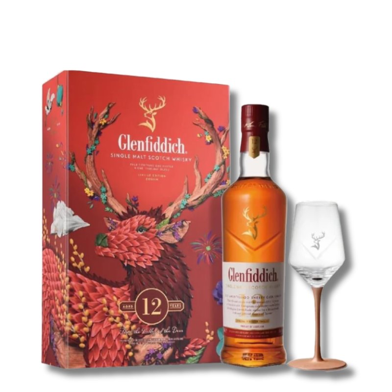 格蘭菲迪 12 年天使雪莉威士忌禮盒