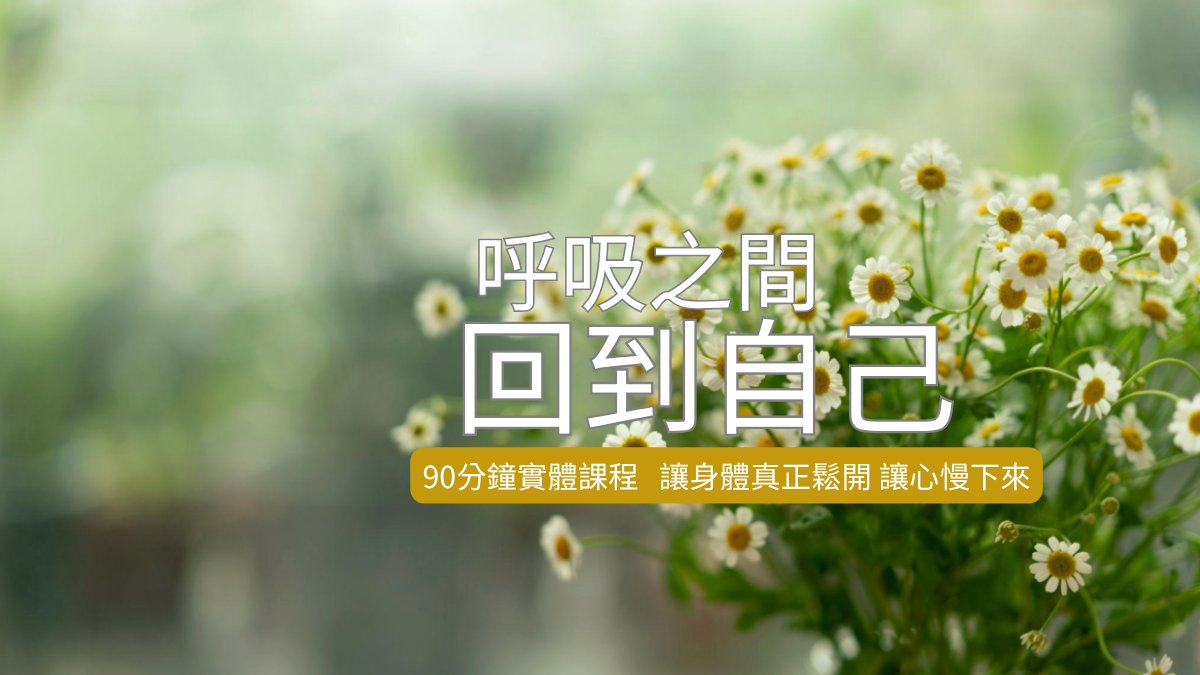 呼吸之間，回到自己