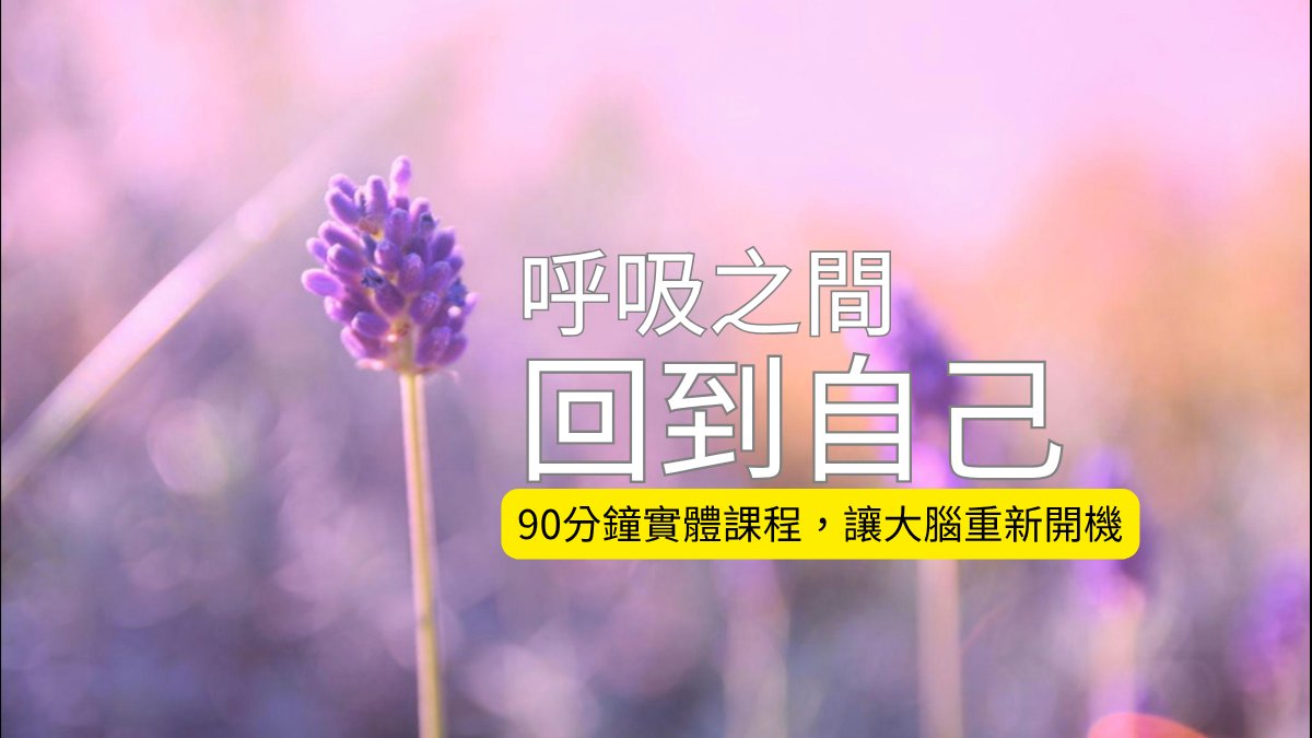 呼吸之間，回到自己