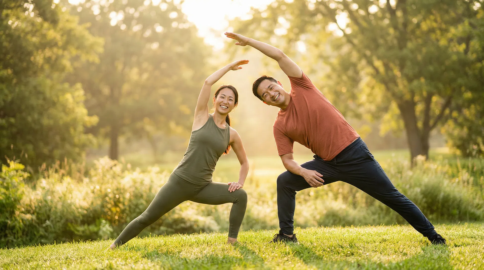 充滿活力的健康生活