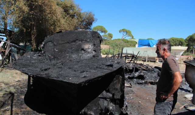 5 milyon TL değerindeki 3 tekneden geriye bu kaldı, 1 yıllık emek boşa gitti!