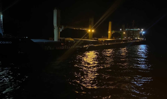 M/V Clipper Como isimli kuru yük gemisi İzmir'e götürüldü!