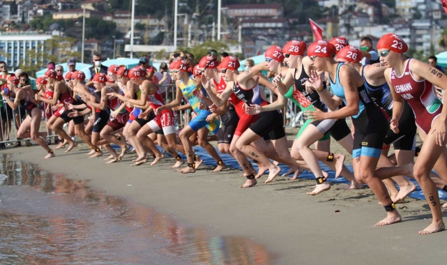 30. Alanya Uluslararası Trıathlon Yarışları başladı!