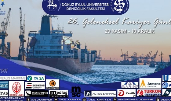 DEÜ Denizcilik Fakültesi 26. Kış Kariyer Günleri başlıyor!