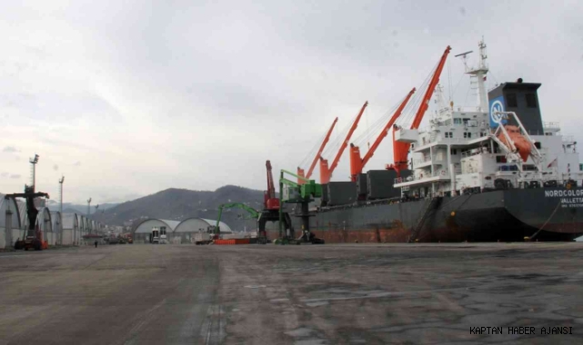 Giresun Limanı 1 milyon ton yük miktarını aşarak rekor kırdı!