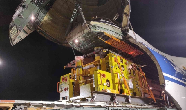 Karadeniz gazının geçişini sağlayacak dev vanalardan birincisi Filyos'ta