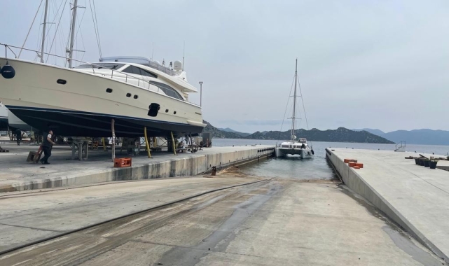 Milyonluk tekneler deniz sezonu için hazırlanıyor!