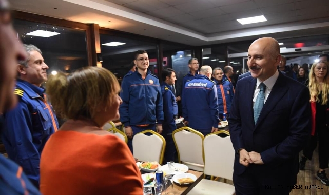 Adil Karaismailoğlu, KEGM personeliyle iftarda buluştu!