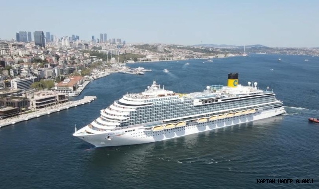 ‘Yüzen Venedik’ 5 gün boyunca İstanbul’da: Türkiye limanlarına yanaşan tarihteki en büyük yolcu gemisi!