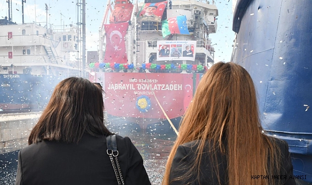 Bir şehit ismi daha Palmali gemisiyle dünya denizlerine açıldı: 'Jabrayil Dovlatzadeh'