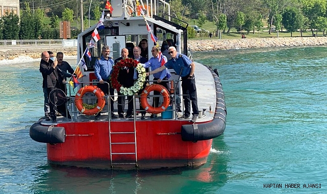 İzmit Körfezi'nde Kılavuz Kaptanlar Haftası töreni gerçekleştirildi