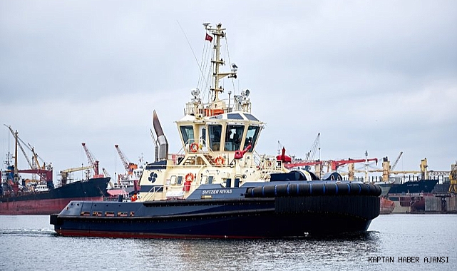 Sanmar Svitzer'e 27. römorkörü teslim etti