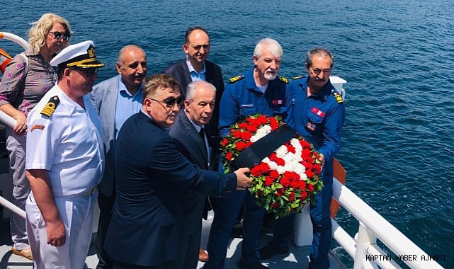 Çanakkale limanında Kılavuz Kaptanlar Haftası töreni gerçekleştirildi