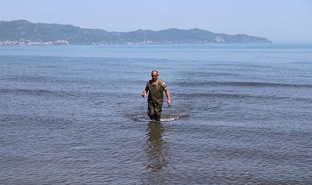 Ordu'nun denizi temiz