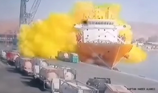 Ürdün'de klor yüklü tank gemiye düştü: 251 yaralı, 12 Ölü
