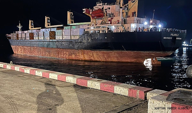 290 yaşam konteyneri daha İskenderun Yazıcı Limanında