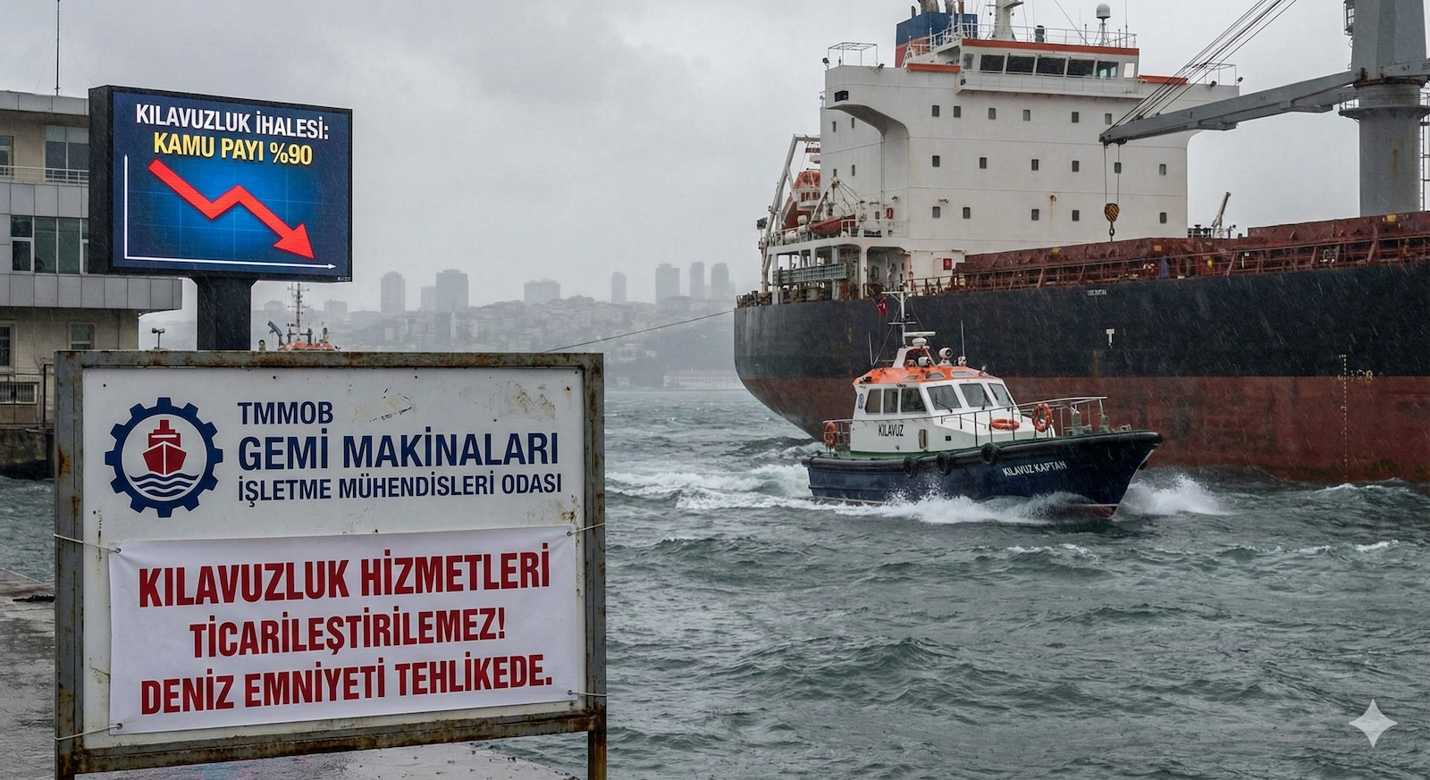 Kılavuzluk İhalelerinde Kamu Emniyeti Tehlikede