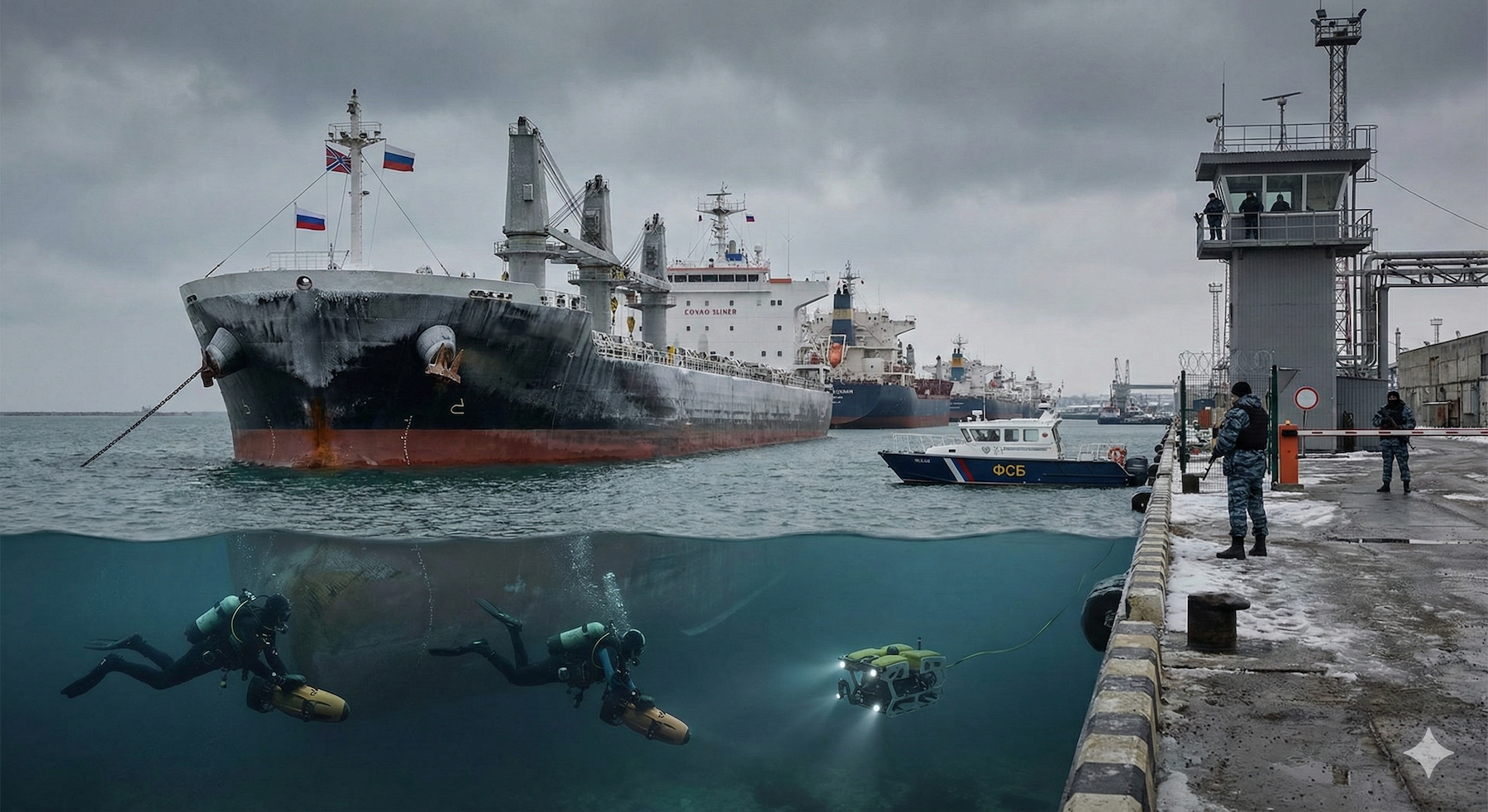 Rusya'dan Gemilere Sıkı Denetim: FSB ve Sualtı Kontrolü