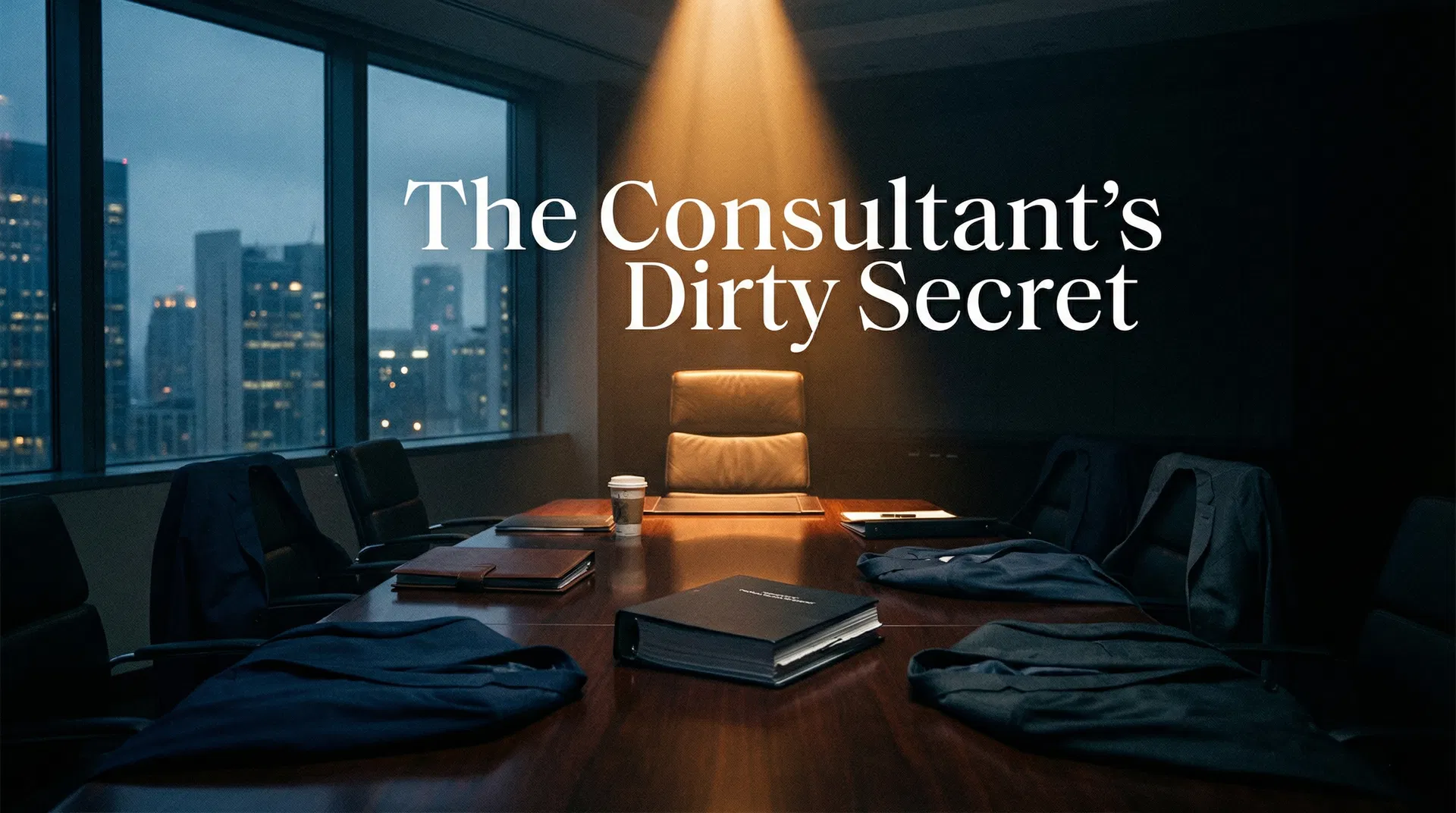 The Consultant's Dirty Secret: Why Strategy Without Execution Is Malpractice