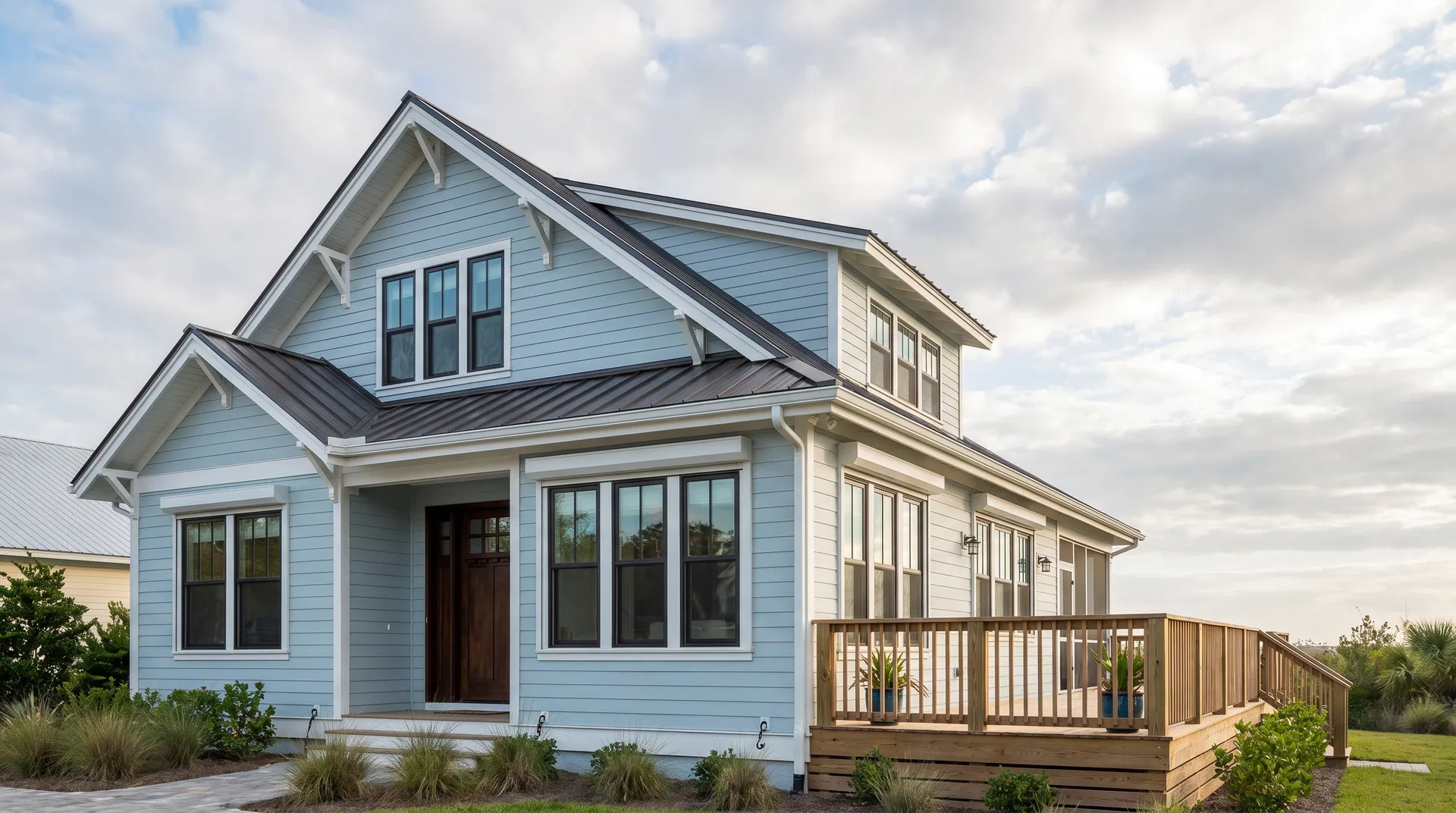 Updated home exterior by DAS Home Repair