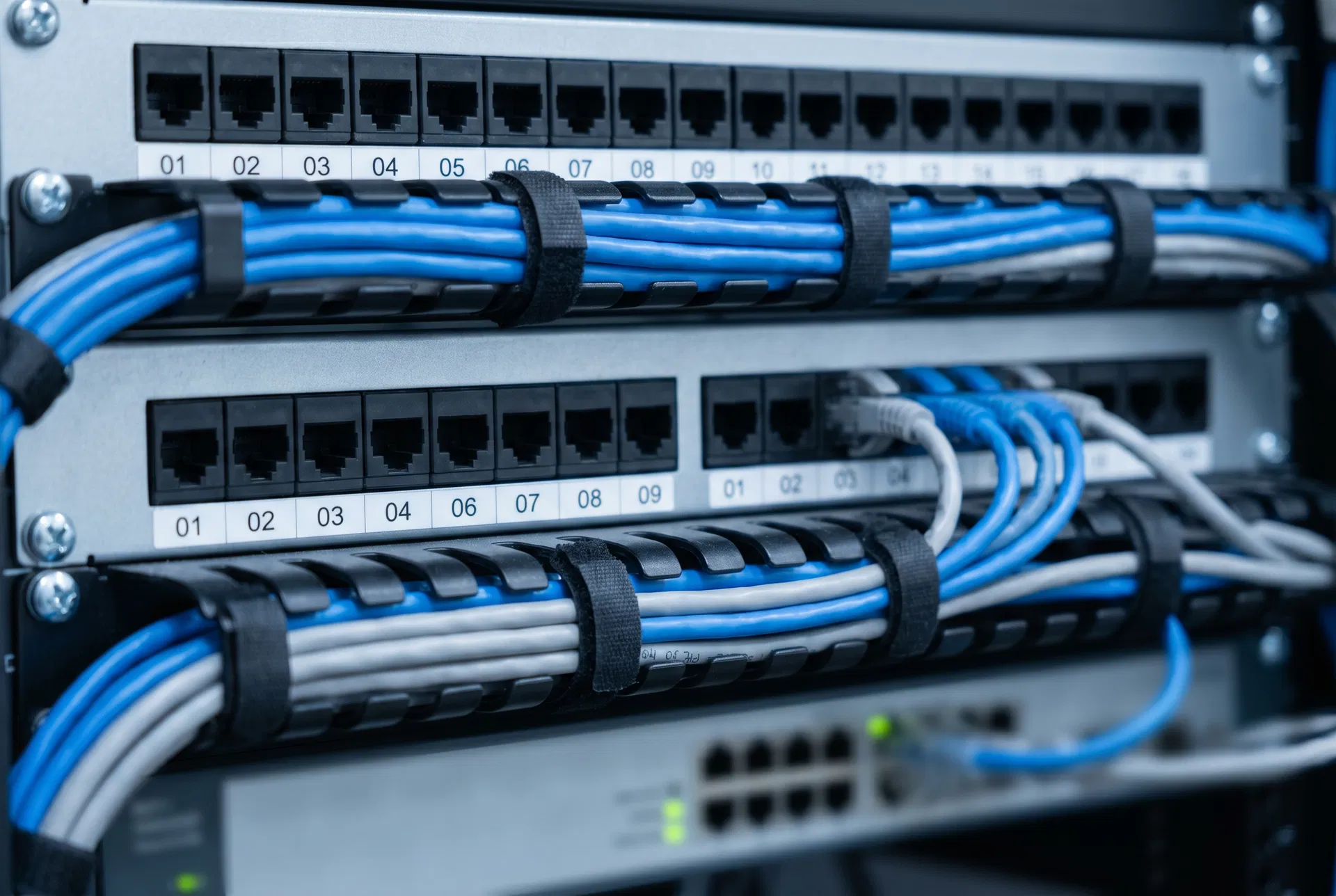 Patch panel detail